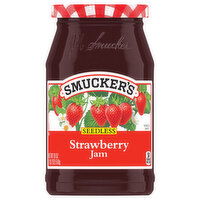 Smucker's Jam, Seedless, Strawberry - 18 Ounce