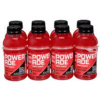 Powerade Sports Drink, Fruit Punch - 8 Each