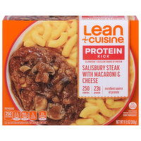 Lean Cuisine Salisbury Steak, with Macaroni & Cheese - 9.5 Ounce