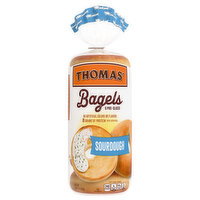 Thomas' Pre-Sliced Sourdough Bagels - 6 Each