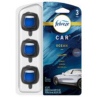 Febreze Air Freshener, Vent Clips, Ocean - 3 Each