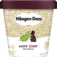 Haagen-Dazs Ice Cream, Mint Chip - 14 Ounce