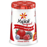 Yoplait Yogurt, Low Fat, Mixed Berry, 6 Ounce