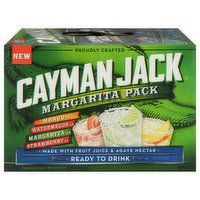 Cayman Jack Malt Beverage, Premium, Mango, Watermelon, Margarita, Strawberry, Margarita Pack - 12 Each