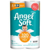 Angel Soft Mega Bath Tissue - 8 Each