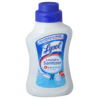 Lysol Laundry Sanitizer, 0% Bleach, HE, Crisp Linen Scent, 41 Ounce