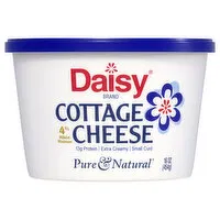 Daisy Cottage Cheese, Small Curd, 4% Milkfat Minimum - 16 Ounce