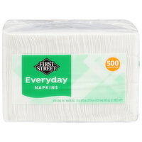 First Street One-Ply Everyday Napkins - 500 Each