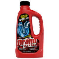 Drano Clog Remover, Max Gel - 32 Ounce