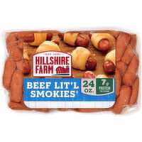 Hillshire Farm Beef Lit'l Smokies Smoked Sausage - 24 Ounce