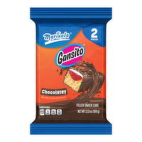 Marinela Strawberry Chocolate Flavored Covered Filled Snack Cake, Twin Pack, 2 packs, 3.53 oz - 2 Each