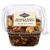 First Street Roasted & Salted Deluxe Mixed Nuts - 9 Ounce