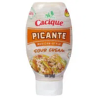 Cacique Sour Cream, Picante, Mexican Style - 12 Ounce