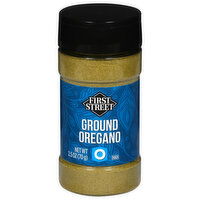 First Street Oregano, Ground, 2.5 Ounce