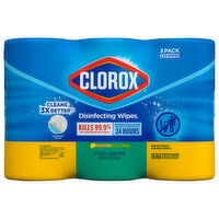 Clorox Crisp Lemon/Fresh Scent Disinfecting Wipes - 3 Each