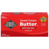 First Street Butter, Sweet Cream, 16 Ounce