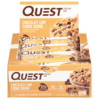 Quest Protein Bars, Chocolate Chip Cookie Dough, 12 Each