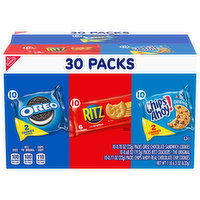 Nabisco Cookies/Crackers, Assorted, 30 Packs, 30 Each