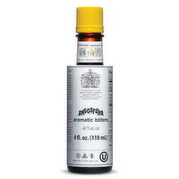 Angostura Aromatic Bitters, Cocktail Bitters for Professional and Home Mixologists, 100% Vegan, Kosher Certified, Sodium and Gluten Free, 4 FL OZ - 4 Fluid ounce