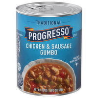Progresso Chicken & Sausage Gumbo Soup - 19 Ounce