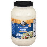 First Street Dressing & Dip, Deli Style, Buttermilk Ranch - 1 Gallon