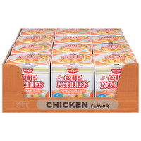 Nissin Ramen Noodle Soup, Chicken Flavor - 12 Each