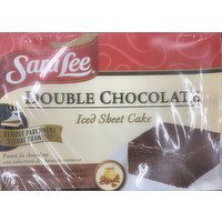 Sara Lee Double Chocolate Sheet Cake, 74 Ounce