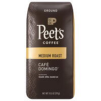 Peet's Coffee Coffee, Ground, Medium Roast, Cafe Domingo - 10.5 Ounce