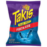 Takis Extreme Blue Heat Tortilla Chips Fiesta Size