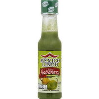 Mexico Lindo Hot Sauce, Green Habanero, Extra Hot - 5 Ounce