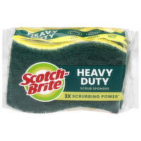 Scotch-Brite Heavy Duty Scrub Sponges - 3 Each