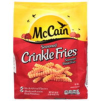 McCain Potato Fries, Crinkle, Seasoned - 26 Ounce