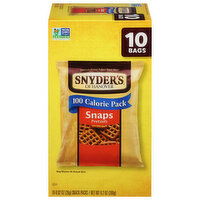 Snyder's of Hanover Pretzels, Snaps, 100 Calorie Pack, 10 Each