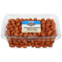 First Street Japanese Peanuts, with Chili - 12 Ounce