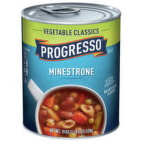 Progresso Soup, Minestrone, Vegetable Classics - 19 Ounce