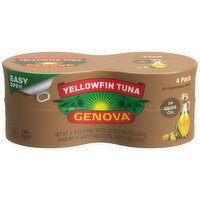 Genova Yellowfin Tuna 4pk - 5 Ounce