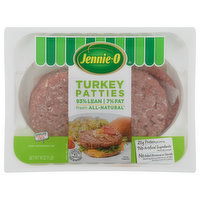 Jennie-O Turkey Patties, 93%/7%, 16 Ounce