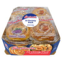 Svenhard's Pastries, Cinnamon & Raisin, 12 Variety Pack - 12 Each