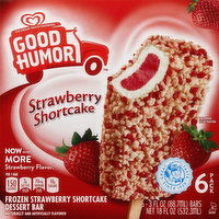 Good Humor Dessert Bars, Strawberry Shortcake, 6 Each