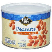 First Street Honey Roasted Peanuts - 32 Ounce