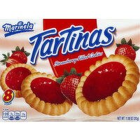 Marinela Cookies, Strawberry Filled, Tartinas - 8 Each