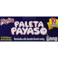 Ricolino Marshmallow, Paleto Payaso, 10 Each