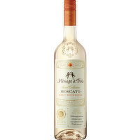 Menage a trois Moscato, Sweet Wine Blend, Sweet Collection - 750 Millilitre