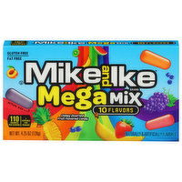 Mike and Ike Fruit Flavored Candy, 10 Flavors, Mega Mix, 4.25 Ounce