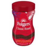 Folgers Instant Classic Roast Coffee Crystals - 8 Ounce