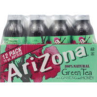 AriZona Green Tea, with Ginseng and Honey - 12 Each