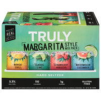 Truly Hard Seltzer, Margarita Style, Mix Pack - 144 Ounce