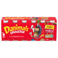 Danimals Smoothie, Banana/Strawberry, 12 Each