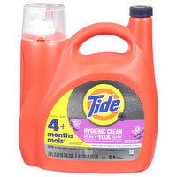 Tide + Detergent, Spring Meadow, Hygienic Clean, Heavy 10X Duty - 132 Fluid ounce