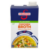 Swanson 33% Less Sodium Chicken Broth - 48 Ounce